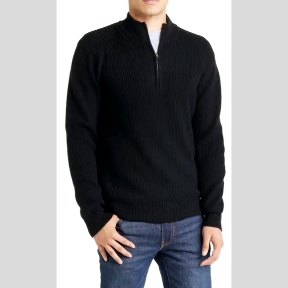 Small VINCE CAMUTO Black Men's Sweater - Picture 1 of 4